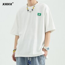 남녀공용 레이어드 테이트 넉넉한핏 무지 박스 10대 시원한 남자반팔티 농구 여름