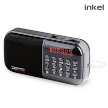 인켈 효도라디오/IK-WR10/TF 2개재생/FM라디오, 쿠팡꺼 레드