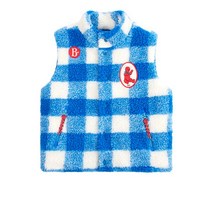 베베드피노 키즈 테디체크덤블퍼하이넥베스트_BP23VT302