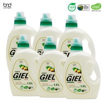 [세제혁명] 액체세제 지엘플러스(투명)1.8L*6통, 일반용, 옵션선택