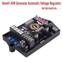 Marelli AVR 발전기용 자동 전압 조정기 전기 발전기 제어 조정 가능한 안정기 m16fa655 a, 검정