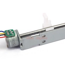 엑추에이터 DC 5V 정밀 스테퍼 스테핑 모터 80mm 스트로크 선형 액추에이터 2 상 4 선 15.5 Ohms DIY 3D, 한개옵션0