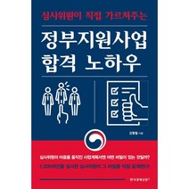 정부지원사업 합격 노하우, 김형철 저, 한국경제신문i