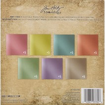 Tim Holtz Advantus Kraft-Stock Mtllic Confections 프린트 종이 메탈릭 바이오더