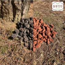 돌봄정원 화산송이석 15kg 해미석 화산석 화단석 송이석 정원석, 블랙 (검정), 20~40mm