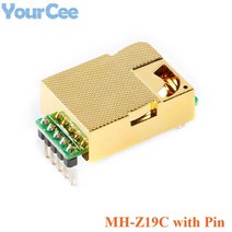 녹스센서 IR 적외선 CO2 센서 MH-Z19E 이산화탄소 공기 가스 NDIR UART, 3.Z19C with Pin