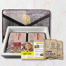 양념갈비 양념LA갈비 선물세트 명절선물세트, 양념LA갈비 2kg + 부직포가방
