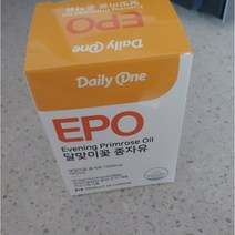 데일리원 EPO 달맞이꽃 종자유(60캡슐) 1개월 1개, 감마리놀렌산, 1개