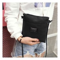 아트박스위드마켓 캔버스 미니 크로스백블랙