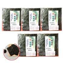 맛 파래김 양념장 찍어먹는 구운 전장김 마른 김밥용 무조미 식당 식자재 업소용 대량구매