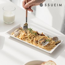 마일드 화이트 직사각접시, 단품, 1개