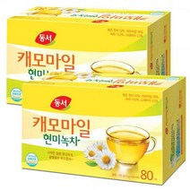 동서식품 동서 캐모마일 현미녹차 1.5g 160개