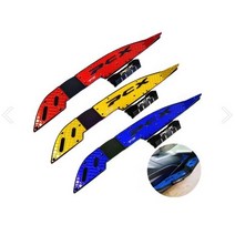 혼다 PCX125 2021 - 2022 가드형튜닝발판 알루미늄 PCX발판, 블루, 1개