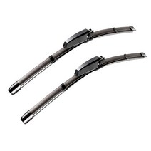 아우디 A4 S4 RS4 A6 S6 아우디 올로드 2002-2008용 공장 와이퍼 2개 오리지널 장비 교체 와이퍼 블레이드 세트 - 핀치 탭 55.9cm(22인치)/55.9cm(2