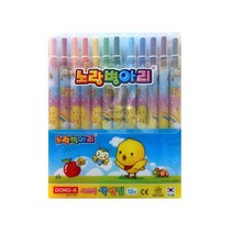 아주문구 노랑병아리학용품모음전 모음, 12색 샤프식 노랑병아리색연필