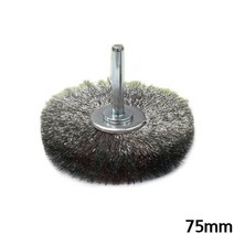 XTW426053문구 생활잡화 T형 스텐 브러쉬 70mm 드릴용 평브러쉬, 상세페이지 참조