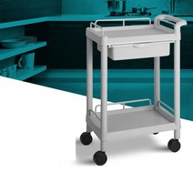 병원 서랍 손잡이 방지턱 수액 드레싱 카트 핸드카트, CART-101K