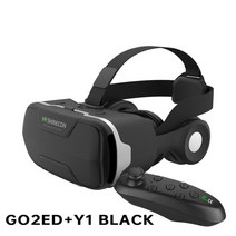 오클러스 트레드 밀 바이브트래커 arVr Shinecon G02ED realidade 가상 VR 안경 상자 스테레오 헬멧 헤드, 한개옵션1, 04 G02ED Y1 Black
