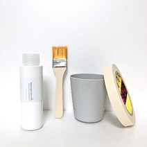 아이방 소량 페인팅 세트 항균 페인트 파스텔톤 자녀방 공부방 어린이집 유치원, 검정(짙은회색)