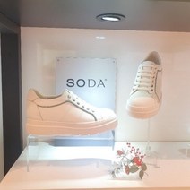 소다 NC14 여성 오솔라이트 키높이7센치 밴드스니커즈 FLF314 KS30