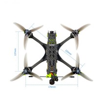 GEPR MRK5 HD Vist 프리 스타일 FPV 드론 4S/6S 5 인치 SPEEDX2 2107.5 F722-HD-T R 쿼드 콥터 용 장거리, 01 PNP 4S