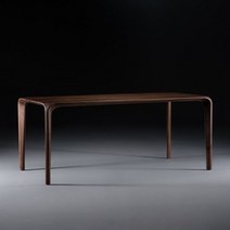 호두나무 식탁 세트 월넛 4인용 6인용 북미산 월넛나무 6인용이 럭셔리 편한 통원목 디자인 책상, 흑호두나무 1.2x0.8x0.75