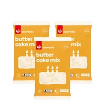에센셜 버터 케이크 믹스 340g Essentials Butter Cake Mix, 3팩