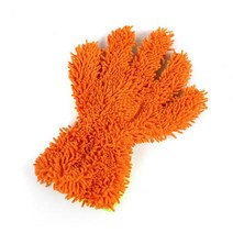 편리한 세차용 미트 다섯 손가락 세차 장갑 대형 팜 자동차 내부 외부 청소 유지 보수 1 개, 04 Dark Orange