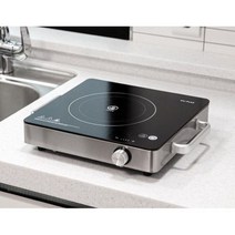 1구 하이라이트 전기레인지 2200W 2종, 흰색