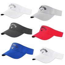 (캘러웨이코리아)캘러웨이 리퀴드메탈 투어 바이저 썬캡 골프모자, 실버