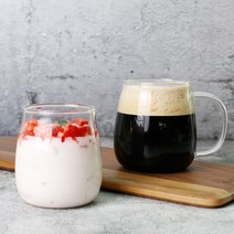 MAKA 내열유리 항아리 카페유리컵 1P 4종, 손잡이 550ml 1P (RM2)