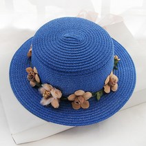 숏캡 숏챙 창짧은 최신 봄과 여름 플랫 탑 버킷 캡 나비 매듭 화환 숏 챙 모자 야외 해변 양산 밀짚