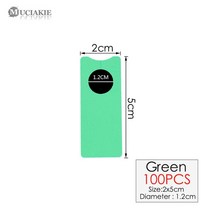 배 사과 포도 복숭아 과일 밭 주머니 MUCIAKIE 100PCS 2x5cm 식물 마커 중단 레이블 야채 모종 정원 태그, 04 100PCS green