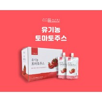 갈아만든 산들사이 국내산 100% 유기농 토마토주스 120ml x 30개입