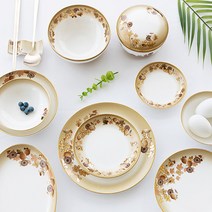 한국도자기본차이나 펄아르망 예단반상기세트 16pcs, 예단포장없음