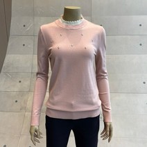 데일리스트 by 인디안 레귤러핏 니트배색 레이어드 베이직 풀오버 니트 MDBBLXF8171 12