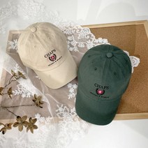 [바보사랑] 남녀공용 여성 남성 베이직 챕스 볼캡 야구모자