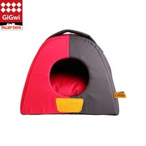 기그위 플레이스 텐트 로즈레드 L, 없음