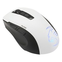 ROCCAT 유선 게이밍 광마우스 Kone Pure Owl Eye 콘 퓨어 오울아이 대원CTS정품 블랙 USB, 화이트/USB