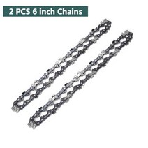 전동가지치기 전동가위 고지가위VIP 전기 가지치기 톱 10PCs, 04 2 pcs  6 inch chains_01 EU
