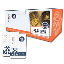 중저온추출 16시간 국산 국화 감국 차 진액 100ml x 30개입, 1박스