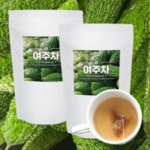국내산 여주차 건여주 말린여주 여성 남성 혈당 낮추는 차 건강차 국산차 전통차 100티백, 2개[200티백]