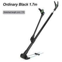 민물낚시받침틀 낚시받침틀 스마트 자립 발판 접이식 낚싯대 브래킷 랙 폴 스탠드 홀더 조절 가능 미끄럼 방지 스테인레스 스틸 낚시 도구 17m24m, Ordinary Style17m