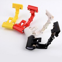 마트용품 POP 가격표시 평대 봉집게 POP가격표 쇼클립, 흰색