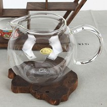 동글 손잡이 유리숙우/유리컵 1000ml