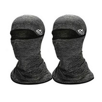 위너리스 고탄력 쿨 바라클라바 쿨목토시 얼굴햇빛가리개, 멜란지그레이2P