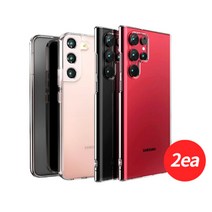 갤럭시 S22 플러스 울트라 1+1 초 슬림 투명 케이스 0.3mm