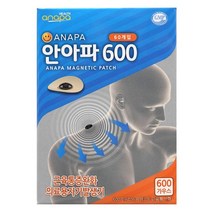 ANAPA 안아파600 자석패치 60개입, 5개