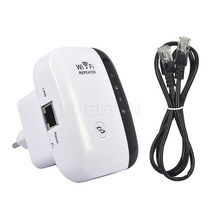 무선 라우터 공유기 Kebidu 무선 WIFI 리피터 300Mbps WiFi 신호 범위 확장기 증폭기 wi fi 부스터 강화 8, 02 US_01 White