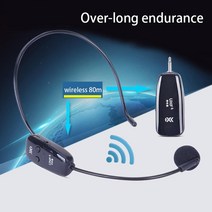 보컬 마이크 무선 USB 공연용 색소폰 콘덴서 강의용 촬영용 새로운 1pc 휴대용 긴 배터리 수명 내구성 헤드셋 음성 증폭기 스피커 교육 투어 가이드